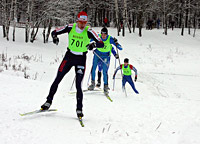 Дмитрий Ляшенко лидирует в финальном забеге. Фото Н.Рязанской